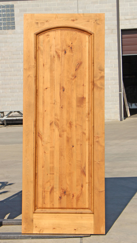 Exterior Door Knotty Alder 1 Panel